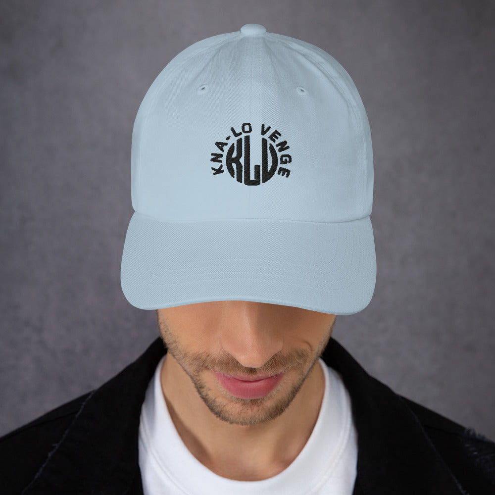 KLV LOGO unisex White Embroidered Logo Hoodie sweater