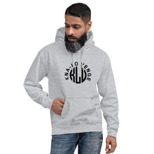 Load image into Gallery viewer, KLV LOGO unisex GRAY Embroidered Logo Hoodie sweater