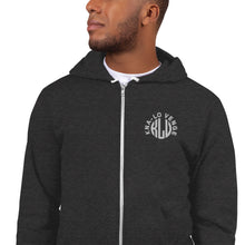 Load image into Gallery viewer, KLV LOGO unisex White Embroidered Logo Hoodie sweater