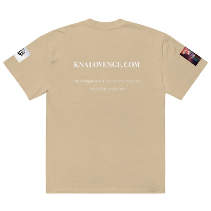 EXCLUSIVE "VENGE CREW" Oversized faded t-shirt
