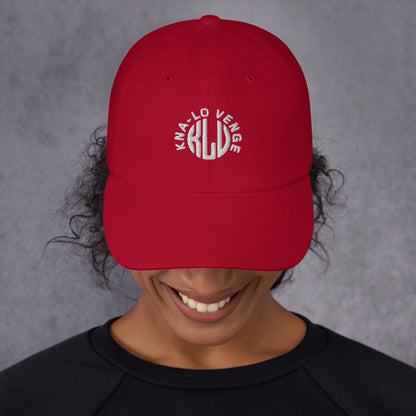 KLV LOGO Unisex White Logo Hat
