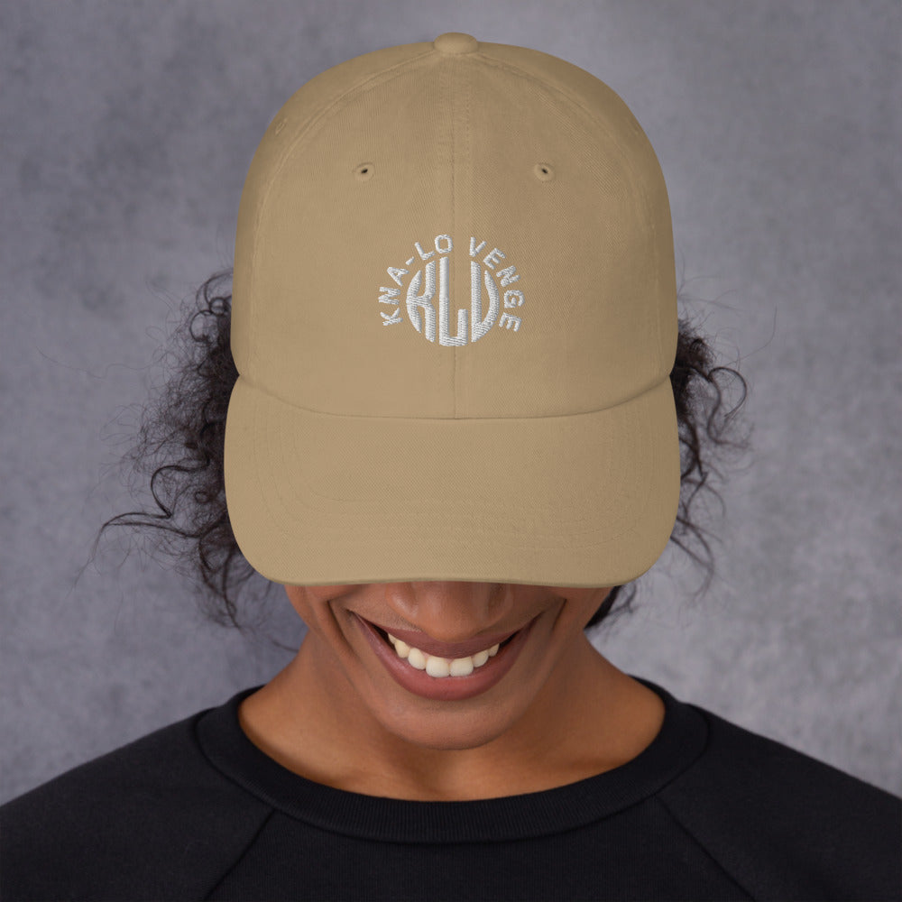 KLV LOGO Unisex White Logo Hat