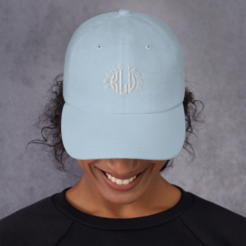 KLV LOGO Unisex White Logo Hat