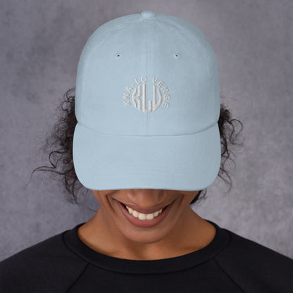 KLV LOGO Unisex White Logo Hat