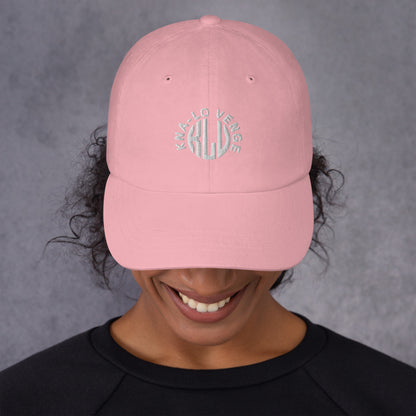 KLV LOGO Unisex White Logo Hat