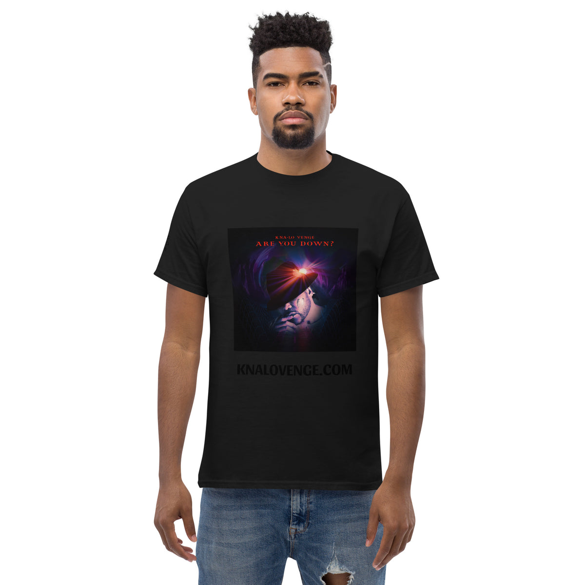 "ARE YOU DOWN?" Kna-Lo Venge *Men's classic tee