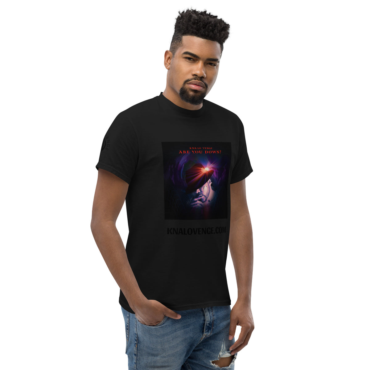 "ARE YOU DOWN?" Kna-Lo Venge *Men's classic tee
