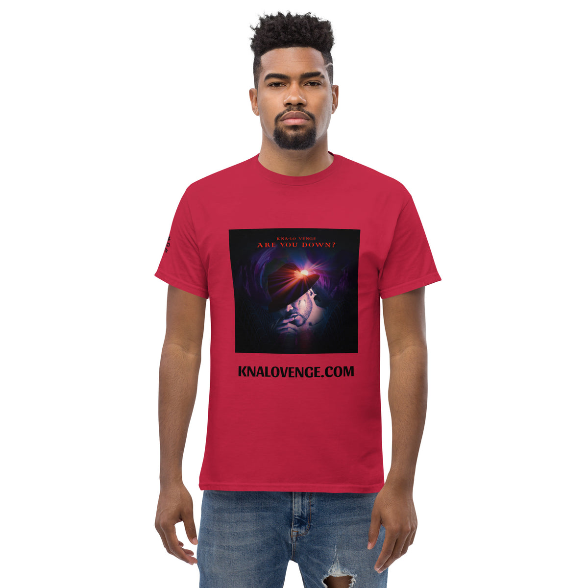 "ARE YOU DOWN?" Kna-Lo Venge *Men's classic tee