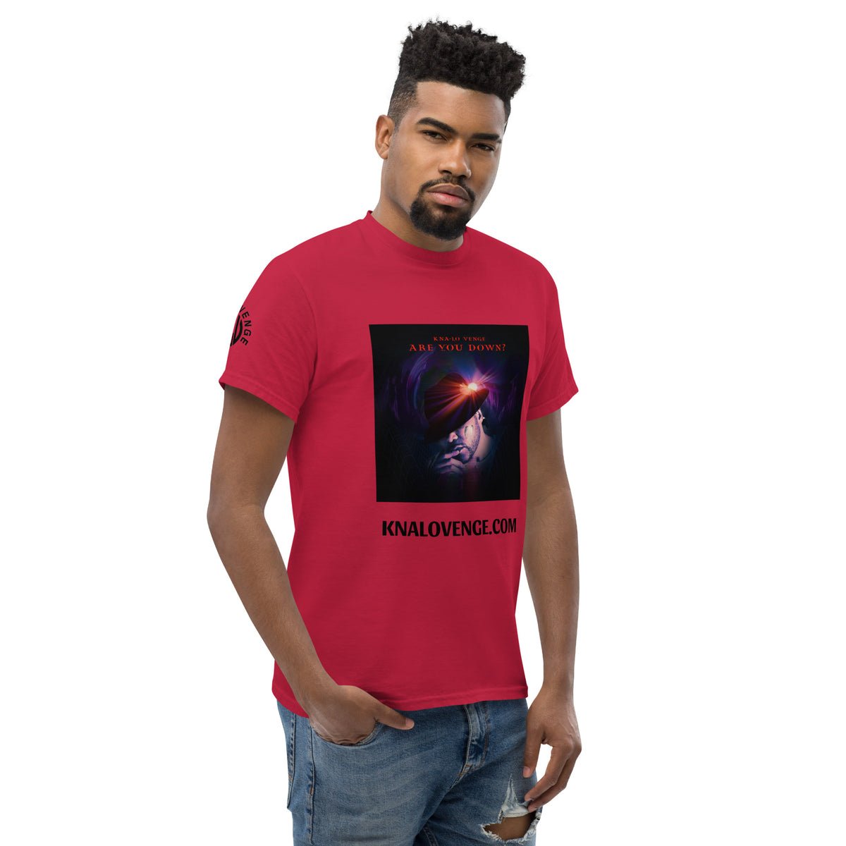 "ARE YOU DOWN?" Kna-Lo Venge *Men's classic tee