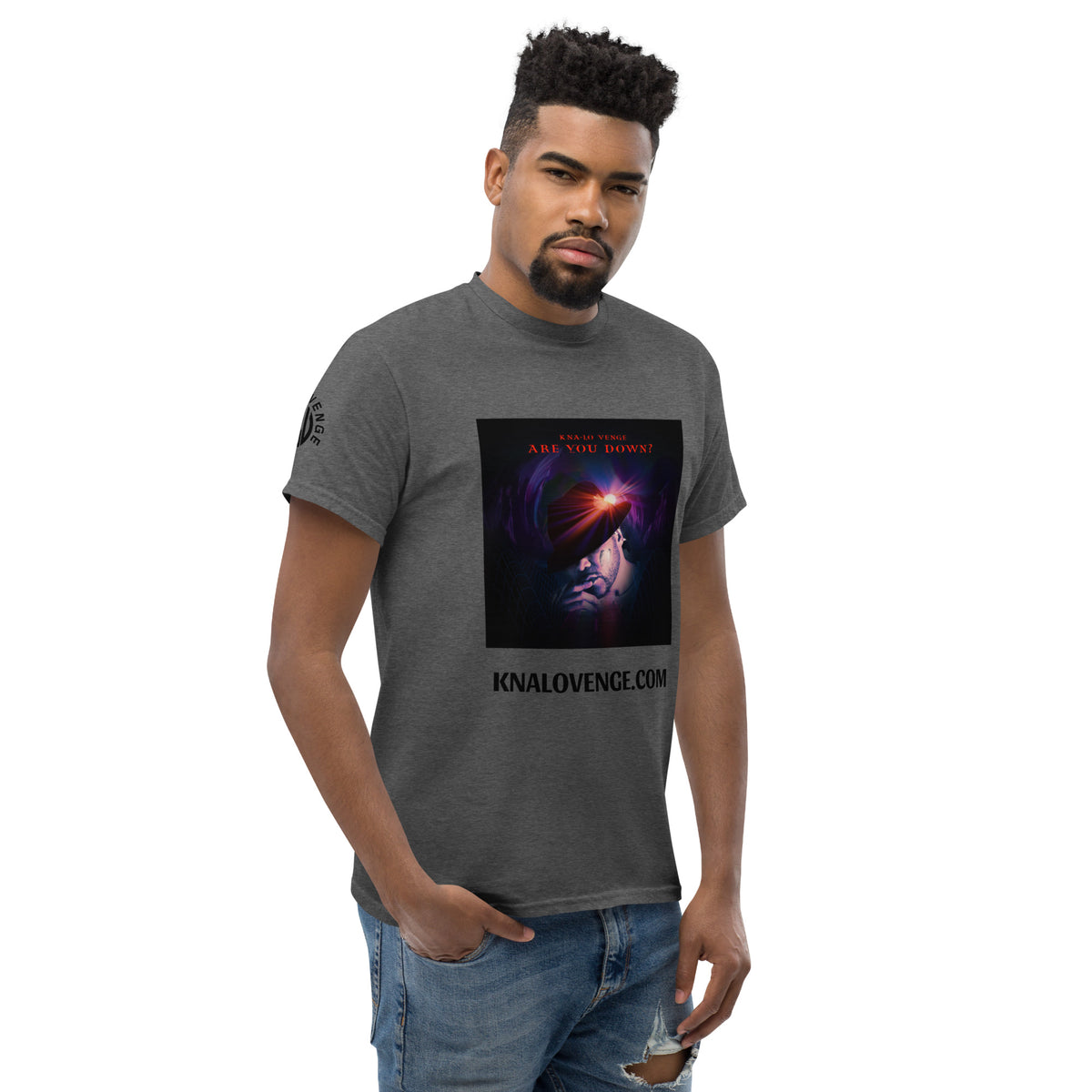 "ARE YOU DOWN?" Kna-Lo Venge *Men's classic tee