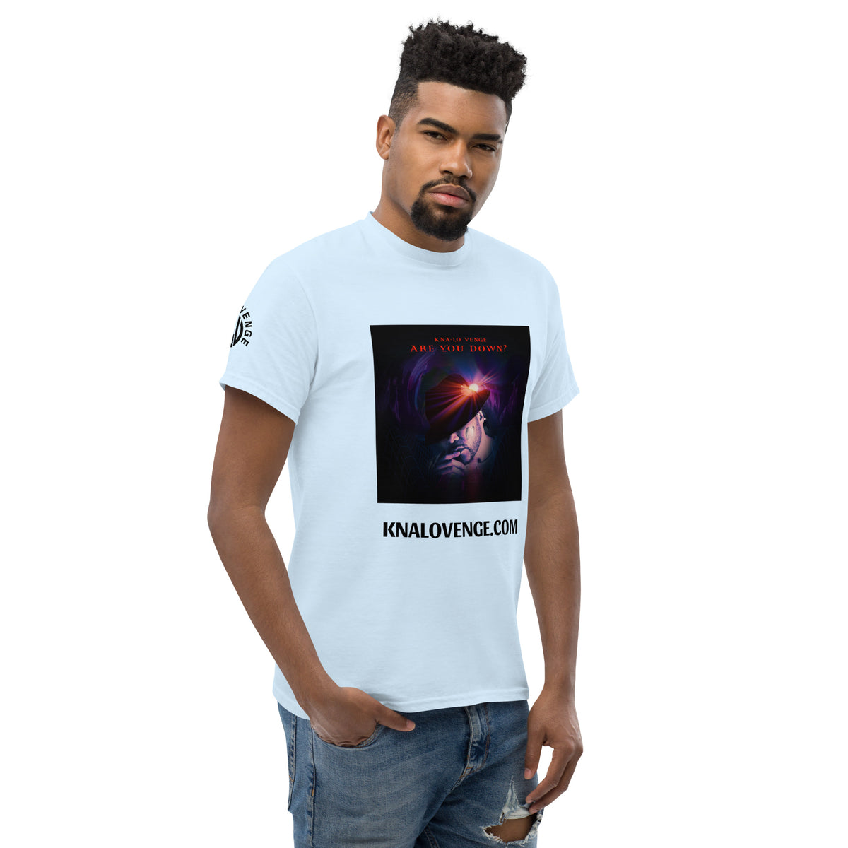 "ARE YOU DOWN?" Kna-Lo Venge *Men's classic tee