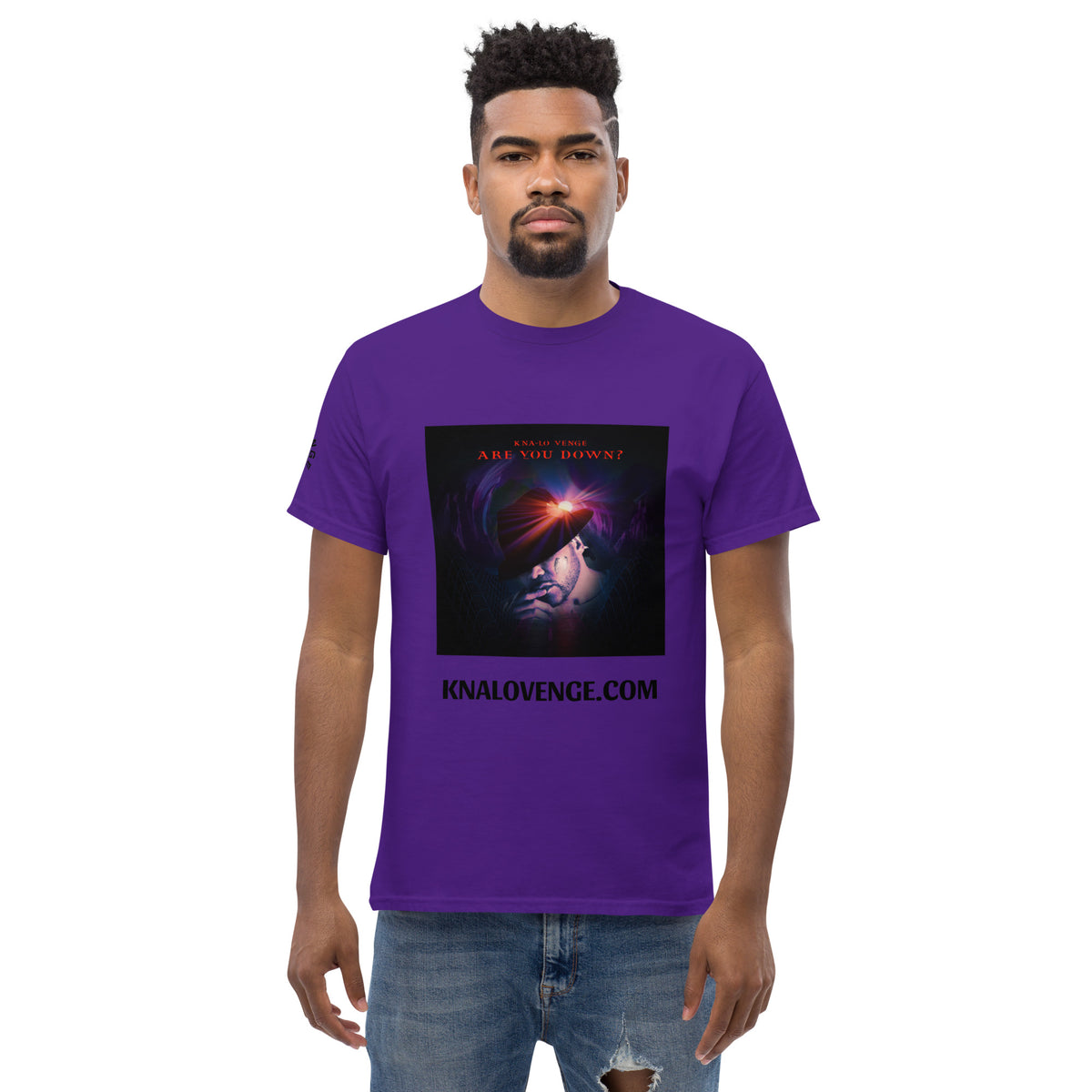 "ARE YOU DOWN?" Kna-Lo Venge *Men's classic tee