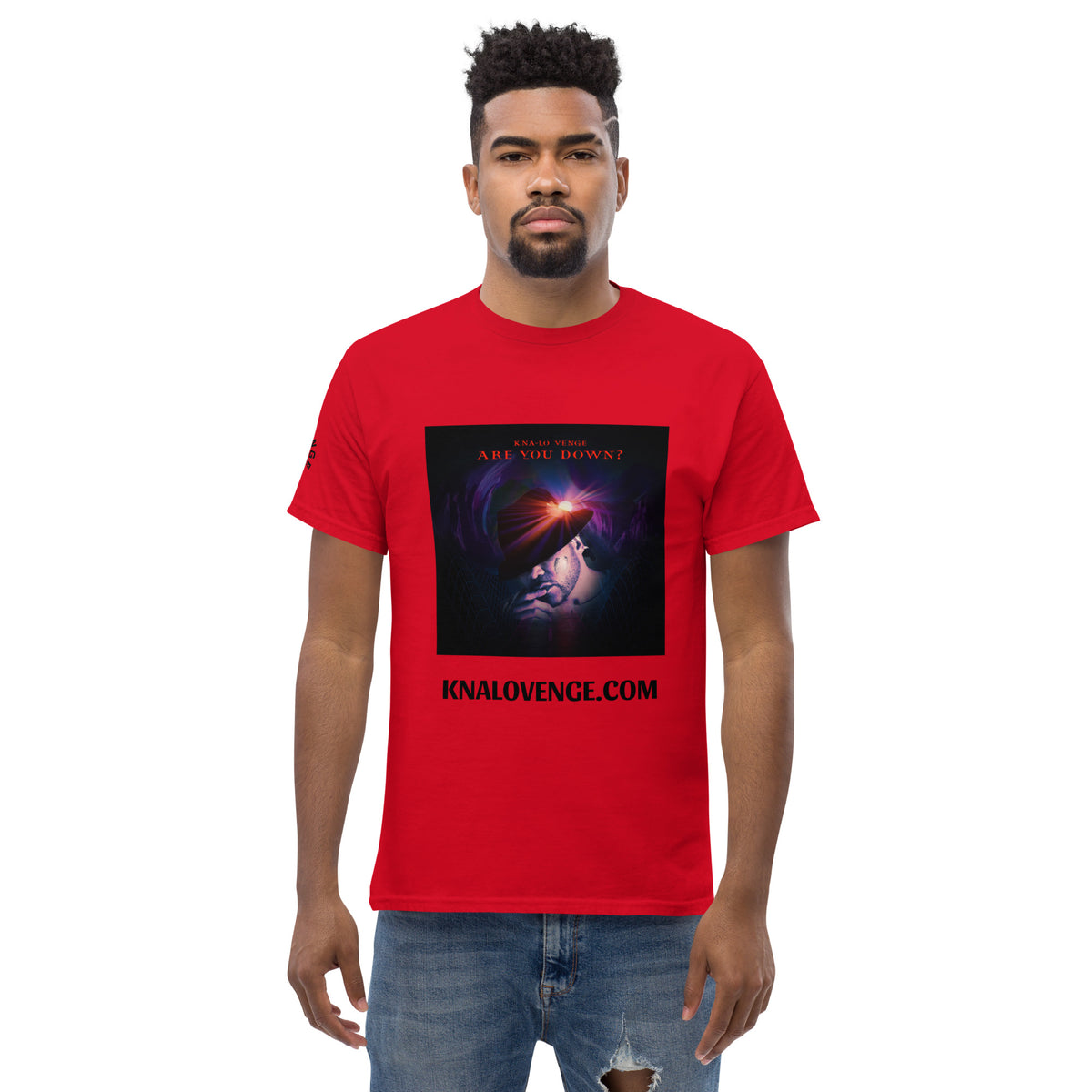 "ARE YOU DOWN?" Kna-Lo Venge *Men's classic tee