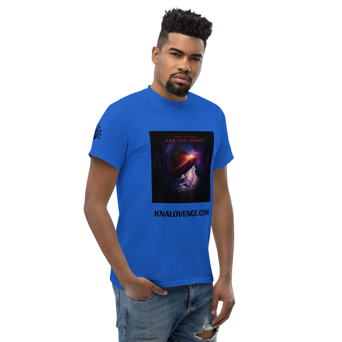 "ARE YOU DOWN?" Kna-Lo Venge *Men's classic tee