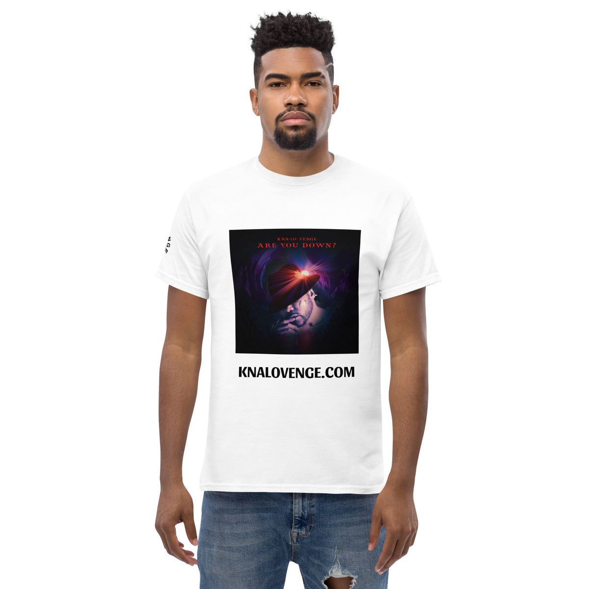 "ARE YOU DOWN?" Kna-Lo Venge *Men's classic tee