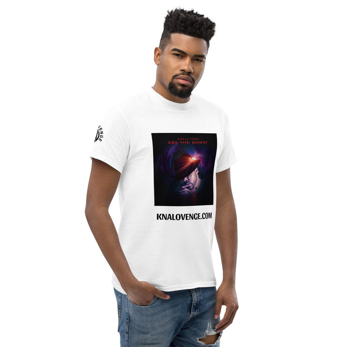 "ARE YOU DOWN?" Kna-Lo Venge *Men's classic tee