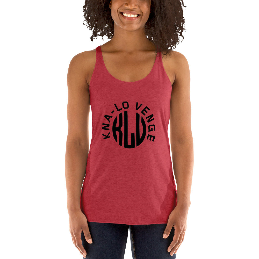KLV LOGO Women's Racerback Tank
